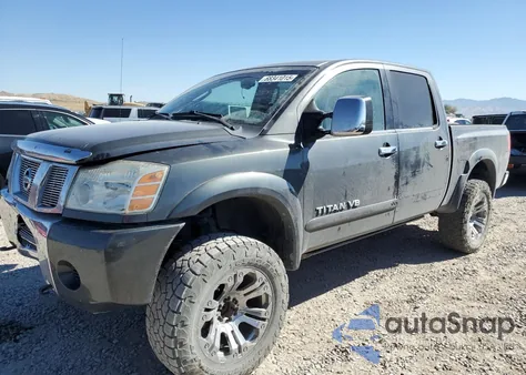 2005 Nissan Titan Xe from USA, damaged, VIN 1N6AA07B35N521388
